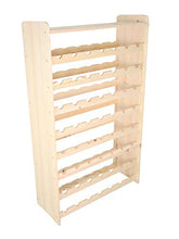 Modo 24.de RW-3-56 - Scaffalatura in legno per bottiglie di vino, capacità 56 bottiglie