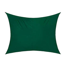 jarolift Tenda a Vela Rettangolare Idrorepellente 500 x 400 cm Verde