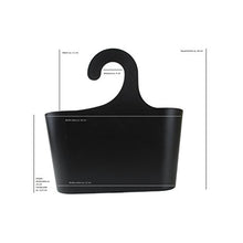 toyma Set di 2 robusti cestini portaoggetti universali da appendere per bagno, doccia, cucina, cantina, WC, garage, ecc. in azzurro