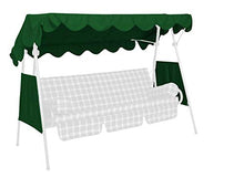 Angerer Tetto del Dondolo 200 x 120 cm, qualità PE, Colore Verde