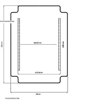 TECNOWEB Cuscini per Dondolo 3 Posti - Incluso nel Ricambio Anche Il tettuccio Coordinato - Struttura Non Inclusa - 100% Made in Italy - Ideale per Esterni (Giardini e Cortili)
