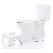 Sgabello da toilette con gradino accovacciato, vasino da bagno antiscivolo, l'originale sgabello da toilette da bagno squatty holz mette il tuo corpo in una posizione accovacciata naturale ottimale