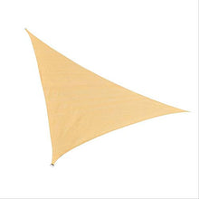 MTYQE Tenda da Sole Vela Blocco UV Impermeabile Giardino Esterno Patio Party Protezione Solare Tettoia Triangolare con Corda Libera