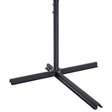 Outsunny Ombrellone da Esterni Ombrellone da Giardino Decentrato Verde con Manovella Struttura Acciaio e Poliestere Impermeabile Anti-UV Φ300 x 250 cm
