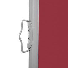 vidaXL - Tendone laterale estensibile, 100 x 1000 cm, colore: Rosso