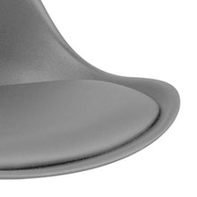 Amazon Brand - Movian Arendsee - Set da 2 sgabelli da bar, 55 x 48,5 x 111,5 cm, grigio