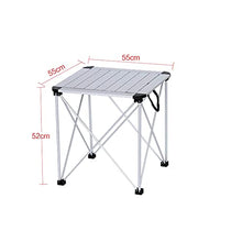 CHHD Scrivanie per Computer di casa Tavolo per Computer Tavolo Pieghevole in Alluminio Tavolo Pieghevole Portatile per Esterni Sedie nic Table Tavolo da Barbecue per Tour a Guida autono