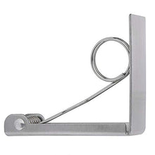Clip per tovaglia 2 pezzi Supporto per tovaglia in acciaio inossidabile Triangolo d'argento Morsetti per copritavolo Strumento fisso per mobili per cucina domestica Festa di matrimonio Picnic BBQ