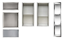 ANAQ - Perni da parete in acciaio INOX, 6 diverse misure e 4 colori