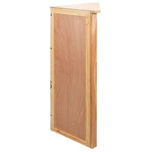 vidaXL Legno Massello di Rovere Armadietto ad Angolo Mobiletto Angolare Credenza Bassa Armadio Portaoggetti Mobili Arredo 59x36x100 cm