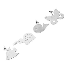 Atyhao Tovaglia Clip 4Pcs Diverse Fantasie Innovative Tovaglia in Acciaio Inox Addensato Pesi Decorazione con Clip da Tavolo in Metallo Morsetti per Cucina Tovaglie da Picnic per Feste in Giardino(B)