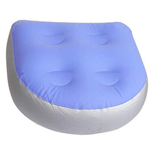 wjy Cuscino Spa Cuscino per Vasca Idromassaggio Sedile Rialzato per Vasca Idromassaggio Cuscino Gonfiabile Morbido per Massaggio Cuscino Imbottito per Schienale Vasca da Bagno per Adulti Bambini