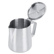 Rockyin 350ml in Acciaio Inox Latte Craft caffè Latte Che Schiuma Arte Brocca Brocca Mug Cup con Coperchio