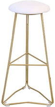 XHCP Sgabelli Sgabelli da Bar Sedia Mobili da Soggiorno con Schienale Bowknot per Cucina/Bar Sgabelli Alti Gambe in Metallo Dorato - 75 cm Altezza da Pub - Sedie Moderne da Pranzo per Il Tempo