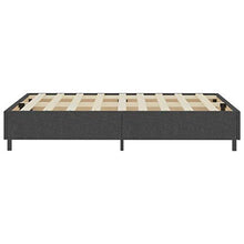 SKM Letto a Molle Grigio Scuro in Tessuto 120x200 cm (49.7kg)