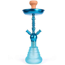 GSYH Alluminio Hookah Set, 55cm Shisha Tubi Completi Fumatori Tubo di Acqua per Il Partito di Sala,Nero