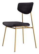 Bar Stool senza braccia Sgabelli tappezzati Sedie da pranzo Tempo libero imbottito Sgabello velluto cuscino e oro Leg (Color : Gray)