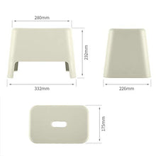 H-M-Shelf Sgabello in plastica Sgabello da Bagno Sgabello Cambio Sgabello per Adulti e sgabelli per Bambini Sgabello Addensato (Color : Pink)