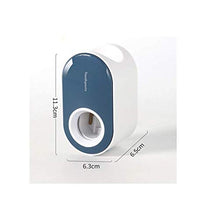 Tisi Dispenser Dentifricio Automatico Squeezer Dispenser per Bambini e Adulti Famiglia Doccia, è Montaggio a Parete Accessori Bagno con Super Sticky Ventosa (Nero)