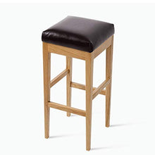 Miwaimao - Seggiolone da bar in legno massiccio, confortevole (dimensioni: 30 x 30 x 71 cm), 30 x 30 x 71 cm