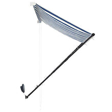 Goliraya Tenda da Sole da Parete Retrattile Manuale Luce LED,Tenda da Sole a Muro,Tenda da Sole Giardino,Tenda da Sole da Terrazzo,Tenda da Sole da Balcone 100x150/150x150/200x150/300x150/400x150 cm