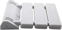 Sgabello da doccia Bagno sgabello lega di alluminio sedie pieghevoli Bagno Sgabello sedia a muro Bagno Sgabello doccia a parete doccia Sedile Change scarpe Panca for Ospedale Anziani Appartamento sgab