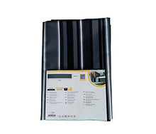 Ziligengsheng Rivestimento Recinzione 65x1000cm,Idrorepellente e Resistente agli Strappi,con Occhielli,per Ringhiera Protezione Balcone, Nero-Bianco