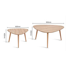 YSNUK Tavolino Tavolino Semplice in Legno Massello Soggiorno Tavolino Divano Decorazione Domestica (Size : 900x450mm)