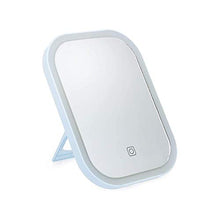 ZWH-Specchio per Il Trucco Trucco Specchi LED dello Schermo di Tocco Portable Desktop LED Specchio Illuminato LED USB Ricaricabile Cosmetic Mirror Mano