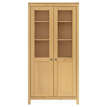 vidaXL Credenza Alta Hill Madia Mobile Armadietto Armadio Mobiletto Alto Portaoggetti Cassa Marrone Miele 85x37x170,5 cm in Legno di Pino