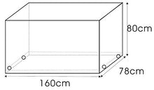 Royal Gardineer mobili da Giardino Copertina: Telone in Tessuto per panche da Giardino, 160 x 80 x 78 cm, 150 g/m² (Cover Protettiva mobili da Giardino)