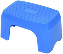 Sgabello Del Passo Del Bambino, Pp Plastica Del Poggiapiedi Del Poggiapiedi Sgabello Dei Poggiapiedi Per I Bambini Delle Mani Delle Mani Sgabello Antiscivolo Bagno Bagno Bagno Ascend Alta Sgabello Blu