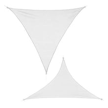 BB Sport Tenda Velo Sole 2.5m x 2.5m x 3.5m Cocco Triangolare Vela Sole Ombreggiante HDPE Protezione Solare UV 90% Parasole Giardino Esterni