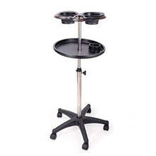 Scaffale CHDE Carrello degli attrezzi - Bellezza Forniture per parrucchieri Tinta per capelli smaltata Pasta per pasta Ciotola Rack per capelli Tintura per cremagliera Attrezzo per tintura carrello de