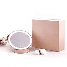 DC Wesley Luci Creative Che Portano i magneti Specchio di Trucco Rosa 1200mAh di Rotazione di 360 Gradi