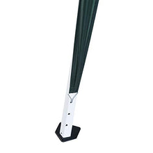 Outsunny Gazebo Pieghevole da Giardino 3x3m Struttura in Acciaio, Corde Antivento e Sacca di Trasporto, Verde