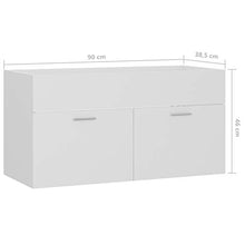 Tidyard Mobile Bagno Sospeso in Truciolato con Cassetto,Arredo Moderno Sospeso,Mobile da Bagno Cucina autoportante,Ampia Scelta di Colori e Dimensioni