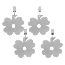 Stile Moderno 4 pz Tovaglia Clip Tovaglia Acciaio Inossidabile Pesanti Tovaglia Pesi Antiscivolo Tavolo Panno Staffa Tavolo Coperchio da Tavolo Clip per coperture per tavoli da Giardino all'aperto