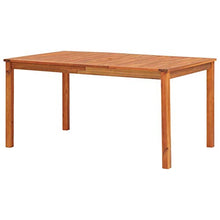 vidaXL - Tavolo da giardino, 150 x 90 x 74 cm, in legno di acacia massiccio
