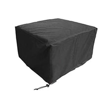 Coperture per Mobili Giardino, Coperture per Mobili Giardino Rettangolare per Esterni Impermeabili per Sedie Tavola Rattan Mobili per Mobili Cover Patio, 210D Oxford Nero