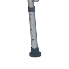 Teqler ® T-135303 sedia da doccia, sgabello da bagno, sedia da doccia per persone bisognose di cure, sedia da doccia regolabile in altezza, 38-45 cm