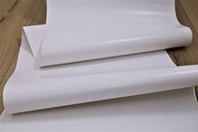 Fascia ombreggiante per pergola o gazebo, struttura con copertura a intreccio o onda - 45 cm / 60 cm -Una quantità = 1 metro lineare (60 cm, Bianco)