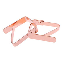 WT-DDJJK Clip Fissa, 4 Pezzi in Acciaio Inox Copertura tovaglia Clip Supporto Morsetto Fornitura per Picnic Party