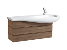 Laufen IL Bagno ALESSI Mobiletto One Vanity per lavabo 14974, ripiano Sinistro, 485x995x322, 2 cassettiere, colorazione: Laccato Bianco - H4245000976311