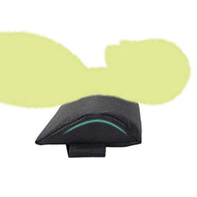 Rainai Half Moon Pillow Bolster，Massaggi Cuscini Semi Supporto per Il Collo, Poggiatesta Regolabile per Un Maggiore Comfort E Supporto 35x15x6 Cm