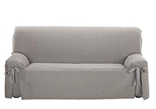 Martina Home Riga Custodia Divano Fiocco, Grigio, 2 posti