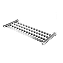 HYYDP Parete Porta Salviette Portasciugamani Acciaio inossidabile Moda Semplice Hotel Famiglia Bagno Cucina Parete Doccia Spazio Mensola multifunzione Materiali impermeabili e anti-ruggine per la prot