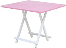 HXF- Pieghevole Tavolo da Picnic Tavolo all'aperto da Pranzo delle Famiglie Piano tavolino Scrivania Tavolo da Ping-Portatile Durevole (Size : 80 * 80cm)