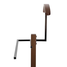 VERSA Wengue Servo Muto Moderno e Multifunzionale, Appendiabiti Indossatore per Camera da Letto e Spogliatoio, Misure (A x L x l) 112 x 35 x 35 cm, Legno, Colore Marrone