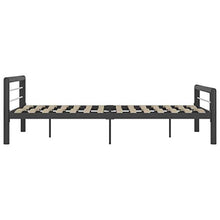 SKM Giroletto Grigio e Bianco in Metallo 120x200 cm